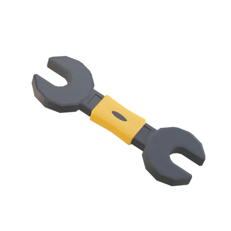 Llave inglesa  3D Illustration