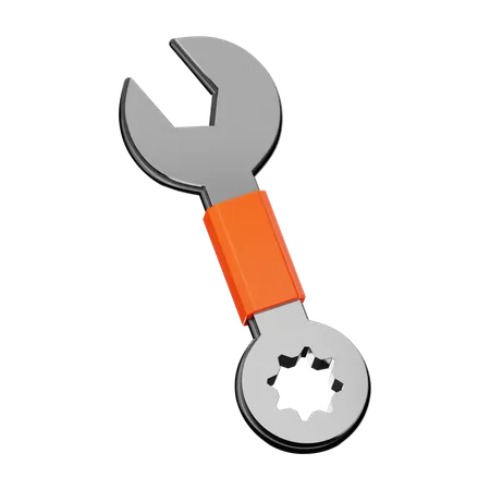 Llave inglesa  3D Icon