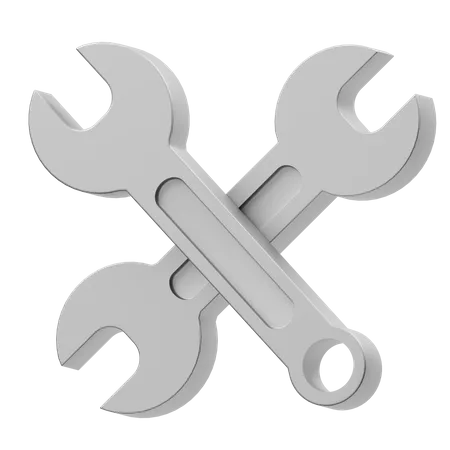 Llave inglesa  3D Icon