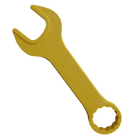 Llave inglesa  3D Icon