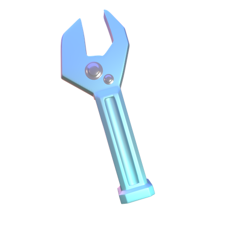 Llave inglesa  3D Icon