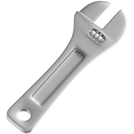 Llave ajustable  3D Icon