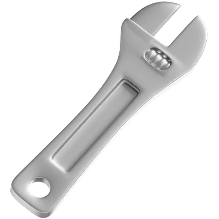 Llave ajustable  3D Icon