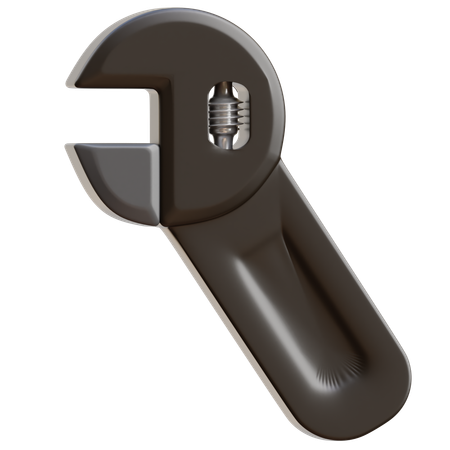 Llave ajustable  3D Icon