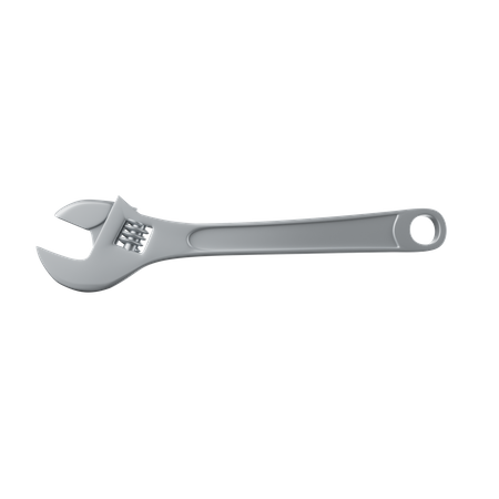 Llave ajustable 3D Icon