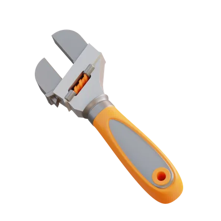 Llave inglesa  3D Icon