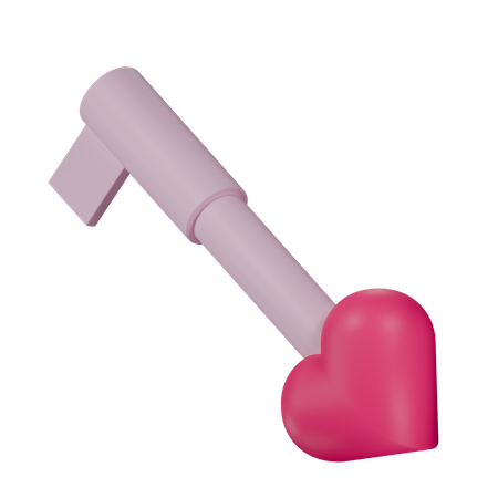 Llave de amor  3D Icon