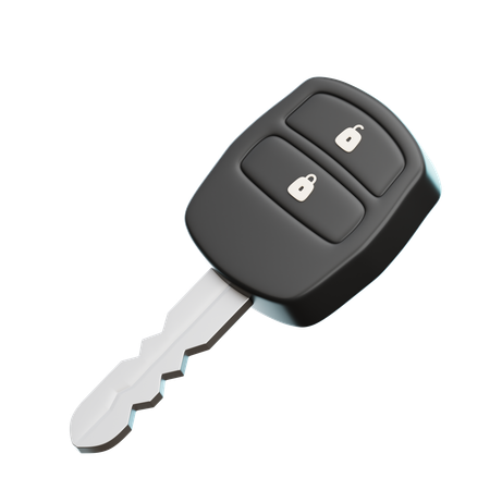 Llave del coche  3D Icon