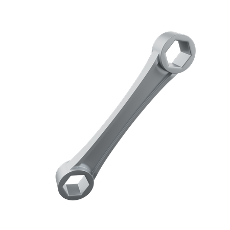 Llave de extremo de caja  3D Icon