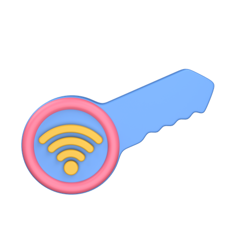 Llave digital  3D Icon