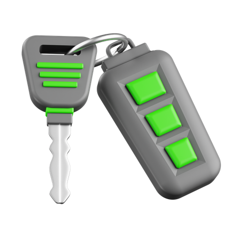 Llave inalámbrica  3D Icon