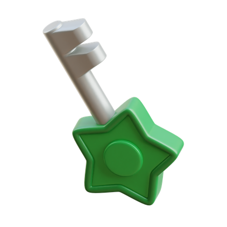 Llave magica  3D Icon