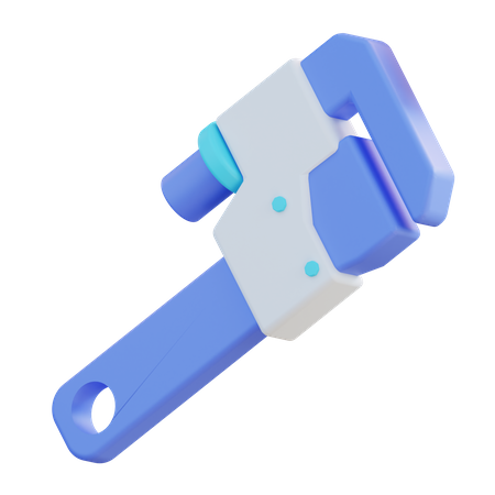 Llave de tubo  3D Icon