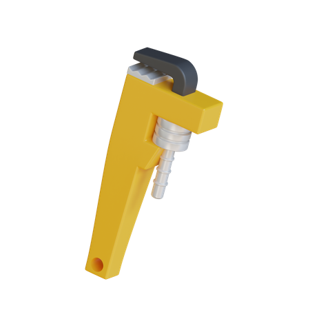 Llave de tubo  3D Icon