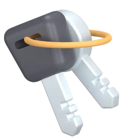 Llave pequeña  3D Icon