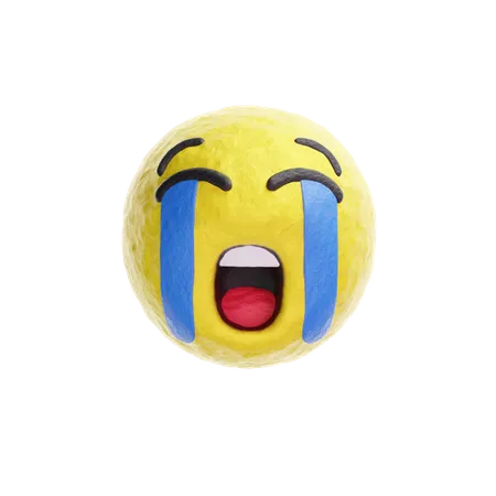 Emojis llorando  3D Logo