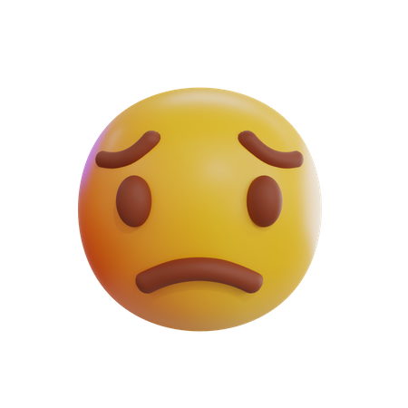 Llorar emoji  3D Icon