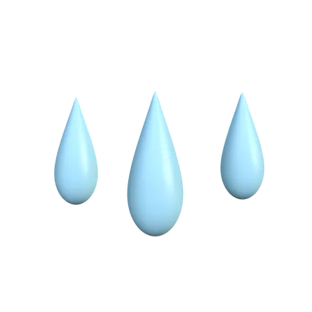 Lluvia  3D Icon