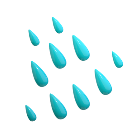 Lluvia  3D Icon