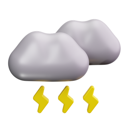 Lluvia  3D Icon