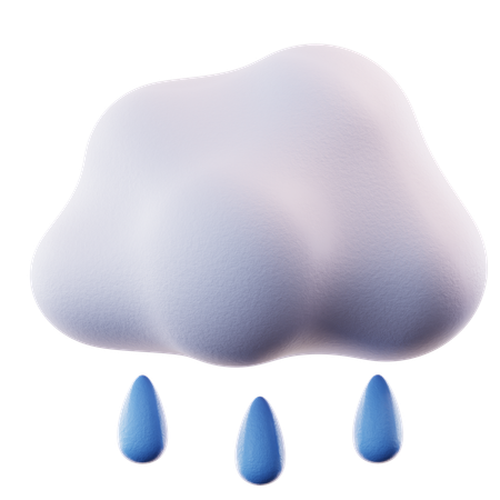 Lluvioso  3D Icon