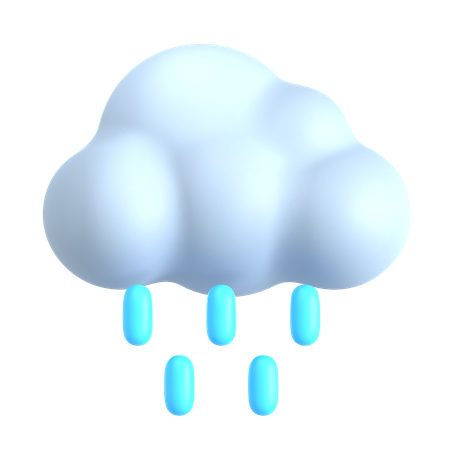 Lluvioso  3D Icon
