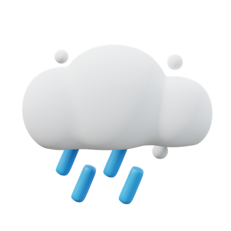 Lluvioso  3D Icon