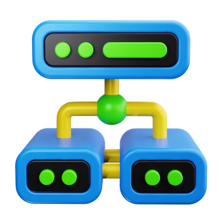 Load Balancer  3D Icon