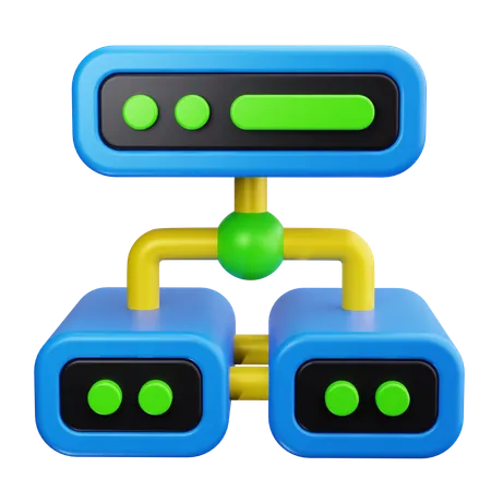 Load Balancer  3D Icon