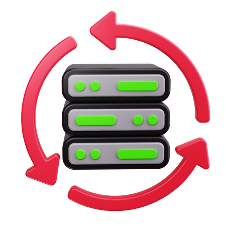 Load Balancer  3D Icon