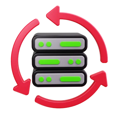 Load Balancer  3D Icon