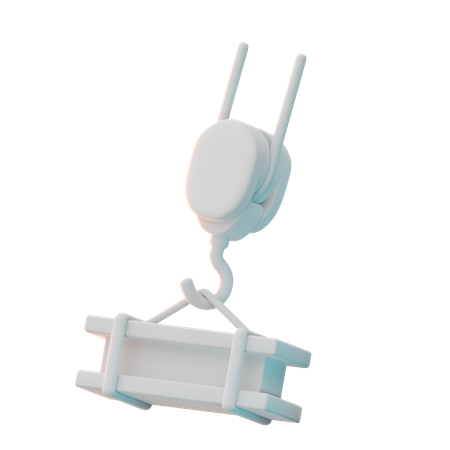 Load crane  3D Icon