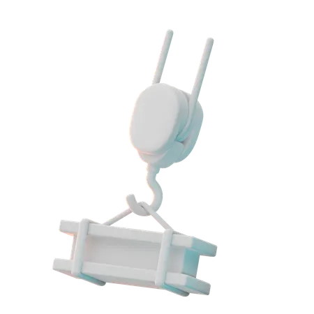 Load crane  3D Icon