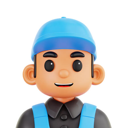 Loader Boy  3D Icon