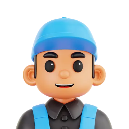 Loader Boy  3D Icon