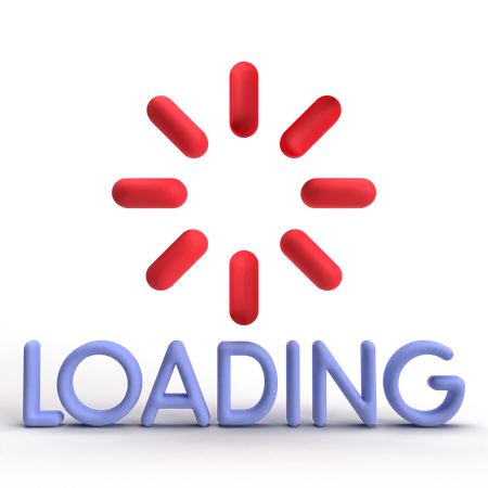 Loading  3D Icon