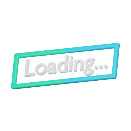 Loading  3D Icon