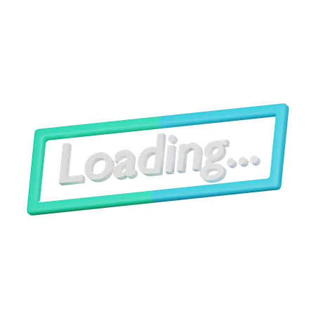 Loading  3D Icon