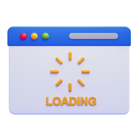 Loading  3D Icon