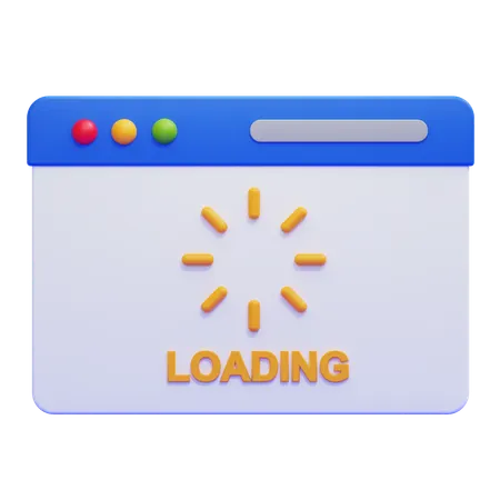 Loading  3D Icon