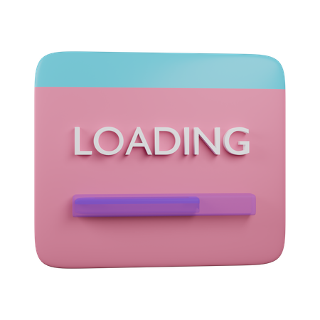 Loading  3D Icon