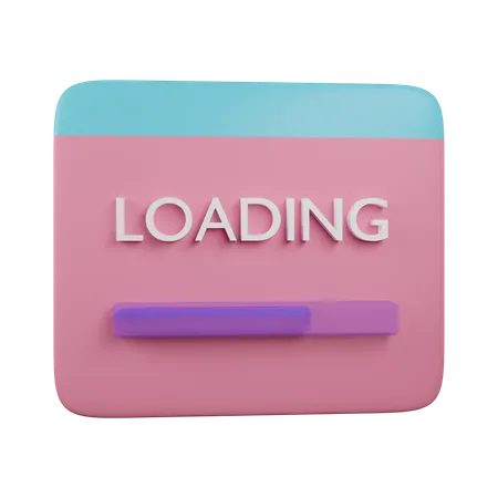 Loading  3D Icon