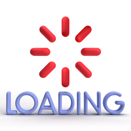 Loading  3D Icon