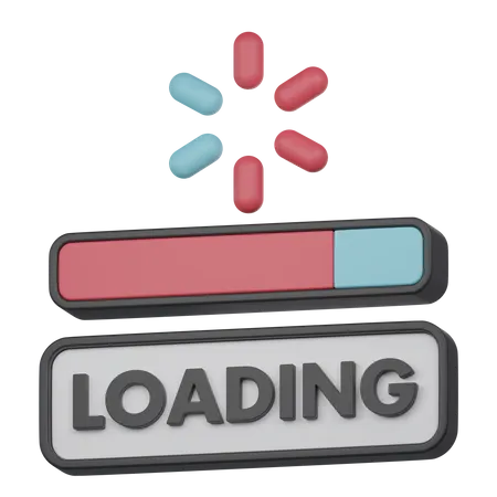 Loading 3D Icon