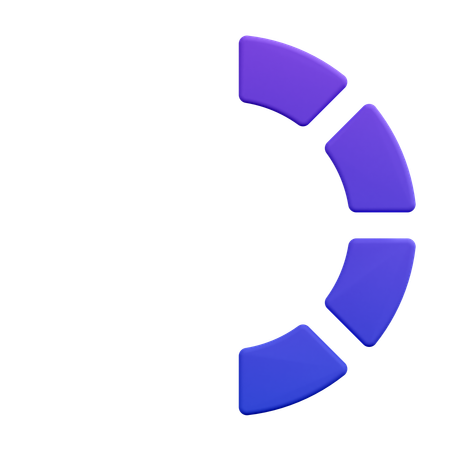 Loading Arc Segments  3D Icon