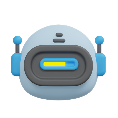Loading bot  3D Icon