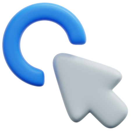 Loading Cursor  3D Icon