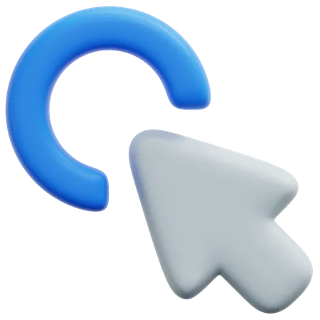 Loading Cursor  3D Icon