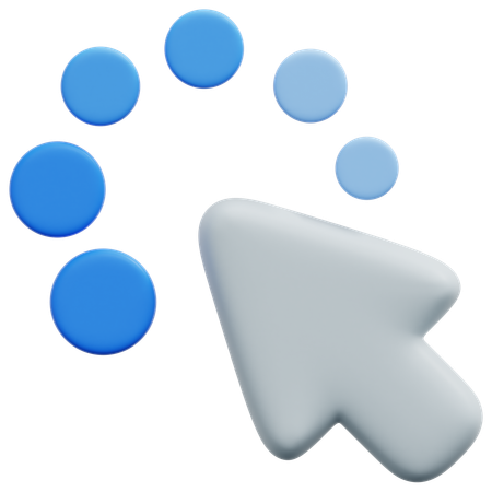 Loading Cursor  3D Icon