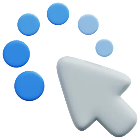 Loading Cursor  3D Icon